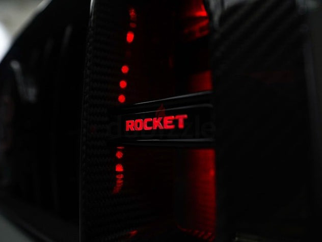 Rocket LED Grill Red Badge Grille Emblem Logo for Mercedes W463A G Wagon G63 G500 G55